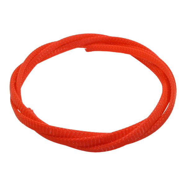 Gewebeschlauch Rot 6,4mm 100cm