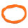 Gewebeschlauch Orange 6,4mm 100cm