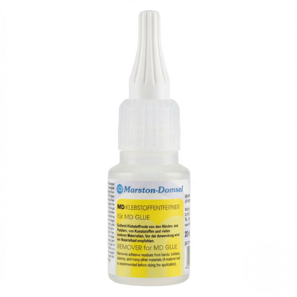 MD Klebstoffentferner Sekundenkleber Kleberlöser Etikettenlöser 20ml