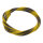 Gewebeschlauch Gelb Carbon 6,4mm 100cm