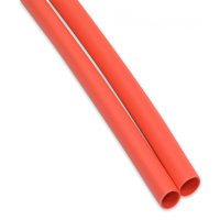 Schrumpfschlauch 6,4mm mit Innenkleber Rot 100cm