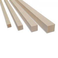 Balsa Vierkant Kantholz Länge 1000mm verschiedene...