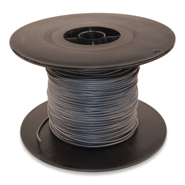 2 Meter Silikonkabel 0,5mm² AWG 20 Schwarz