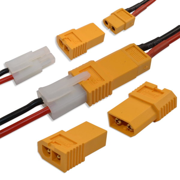 Compact XT60 Stecker - Tamiya Buchse Adapterkabel Adapter Lipo Akku