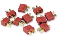 5 Paar Dean T- Stecker u. Buchse Hochstromstecker