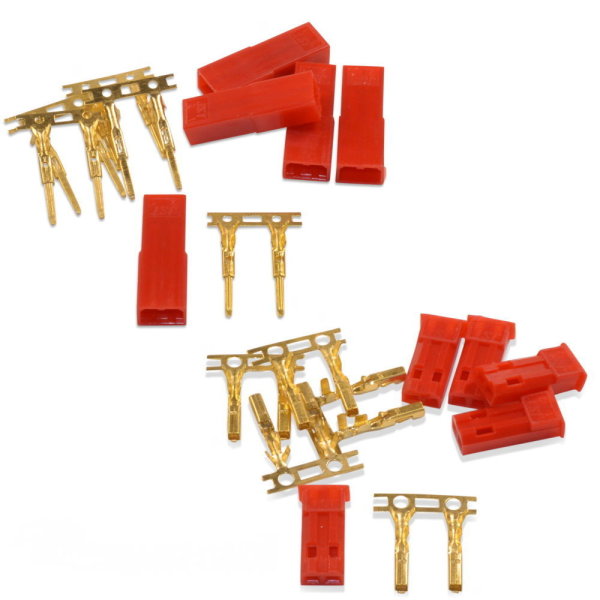 5 Paar JST - BEC Crimp Set