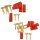 5 Paar JST - BEC Crimp Set