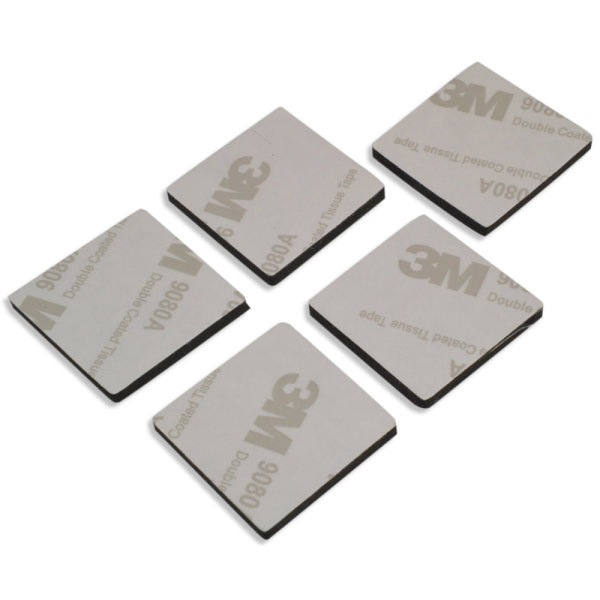 5x Klebepad Doppelseitiges Klebeband 25 x 25 x 2,5mm Gyro Kreisel Servo