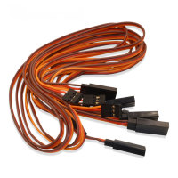 5x Servokabelverlängerung 0,14mm² 60cm