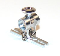 Alu CNC Rotorkopf E-flite Blade mCPX Silber