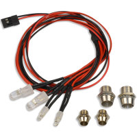 LED Beleuchtung Beleuchtungsset 2x weiss 2x rot 4,8V -...