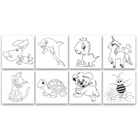 Malinos Babyzauber Bundle 10 Malstifte & Malbuch abwaschbar ab 1 Jahr Neu