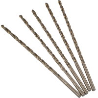 5 Stück HSS Bohrer -Spiralbohrer 100 mm extra lang,...