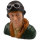 WW2 WWII Pilot Pilotenpuppe 1:6 RC Flugzeug Army B67 xT40 x H66mm