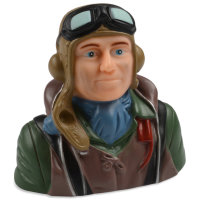 WW2 WWII Pilot Pilotenpuppe 1:6 RC Flugzeug Army B74 xT42...