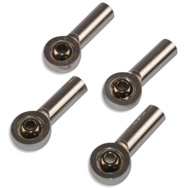 M4 Kugelgelenk Kugelkopf Anlenkung Alu 26mm M4 x 3 x 6 / 4 Stück