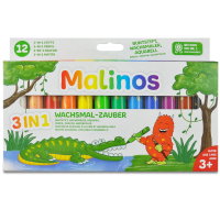 Malinos Wachsmalstifte Bundstifte Wachs-Malzauber...