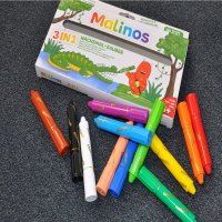 Malinos Wachsmalstifte Bundstifte Wachs-Malzauber Wachsmaler Aquarell 301035
