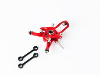 CNC Alu Taumelscheibe für E-flite Blade 130X Rot