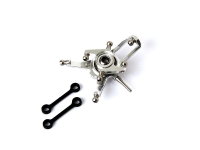 CNC Alu Taumelscheibe für E-flite Blade 130X Silber