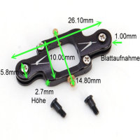 CNC Xtreme Tuning Blatthalter für Walkera 4#3B , CB100
