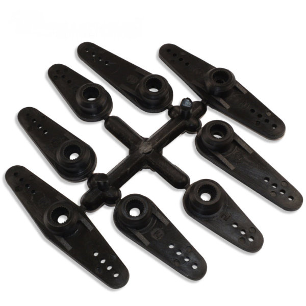 Hitec Servohorn Servohebel-Set 8- teilig 24 Zähne