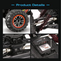 RC Car Monstertruck 4WD 1:10 RTR 2,4 GHz S9125 50 km/h mit 2 Motoren 18173