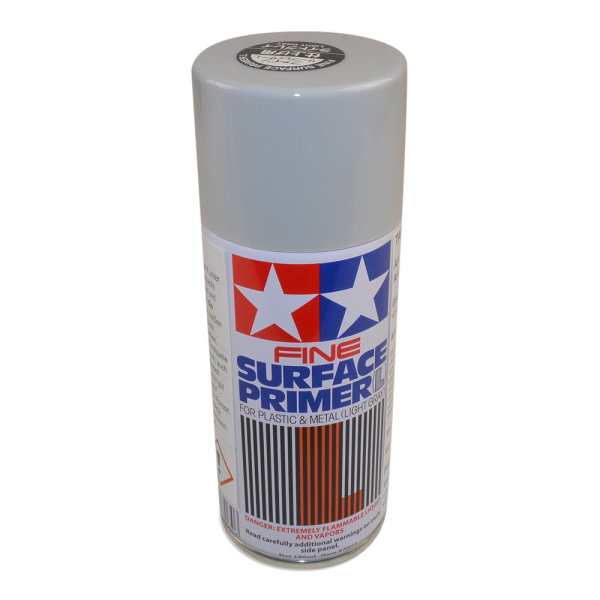 Tamiya Grundierungsspray (fein) Grundierung hellgrau 180ml 87064