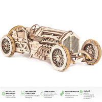 UGEARS U-9 Grand Prix Rennwagen 3D Holz Bausatz Puzzle...