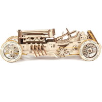 UGEARS U-9 Grand Prix Rennwagen 3D Holz Bausatz Puzzle Modellbausatz 70044