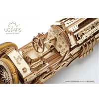 UGEARS U-9 Grand Prix Rennwagen 3D Holz Bausatz Puzzle Modellbausatz 70044