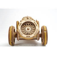 UGEARS U-9 Grand Prix Rennwagen 3D Holz Bausatz Puzzle Modellbausatz 70044