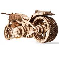 UGEARS Motorrad VM-02 Harley Style 3D Holz Bausatz Puzzle Modellbausatz 70051