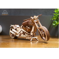 UGEARS Motorrad VM-02 Harley Style 3D Holz Bausatz Puzzle Modellbausatz 70051