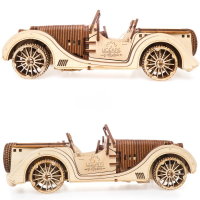 UGEARS VM-01 Roadster Sportcabrio 3D Holz Bausatz Puzzle Modellbausatz 70052