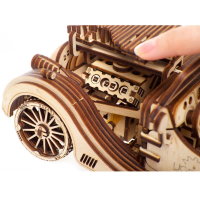 UGEARS VM-01 Roadster Sportcabrio 3D Holz Bausatz Puzzle Modellbausatz 70052