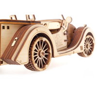 UGEARS VM-01 Roadster Sportcabrio 3D Holz Bausatz Puzzle Modellbausatz 70052