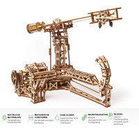UGEARS Aviator Flieger Flugsimulator 3D Holz Bausatz...