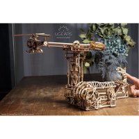 UGEARS Aviator Flieger Flugsimulator 3D Holz Bausatz Puzzle Modellbausatz 70053