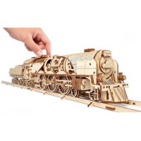 UGEARS 70058 Dampf-Lokomotive V-Express 3D Holz Bausatz...