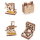 UGEARS VM-05 Traum Cabriolet 3D Holz Bausatz Puzzle Modellbausatz 70073