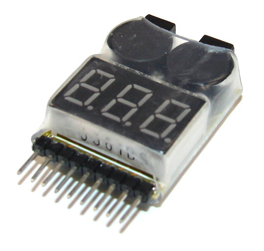 Lipo Akku Saver,Lipo Alarm-Checker 2S-8S 7,4V- 29,6V