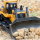 Huina 1554 RC Planierraupe Bulldozer Baumaschine 2.4 GHz incl. Akku RTR 1:16