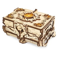 UGEARS Bernstein Schatulle Schmuckkästchen Modellbau...