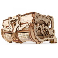 UGEARS Antik Box Schatulle Schmuckkästchen Modellbau 3D Holz Puzzle Bausatz