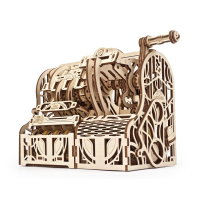 UGEARS Registrierkasse Spielgeld Automat Geldspiel...