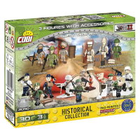 Cobi Deutsches Afrika Korps WW2 3 Figuren Soldaten 2050 DAK