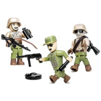 Cobi Deutsches Afrika Korps WW2 3 Figuren Soldaten 2050 DAK