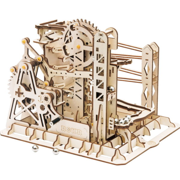 Robotime LG503 3D Holzpuzzle Kugelbahn Bausatz 260 Teile