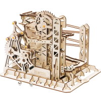 Robotime LG503 3D Holzpuzzle Kugelbahn Bausatz 260 Teile